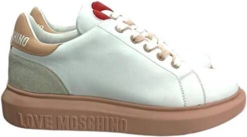 Love Moschino Sneakers , Wit, Dames