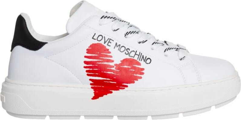 Love Moschino Sneakers Wit Dames