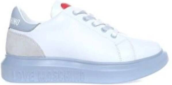 Love Moschino Sneakers , Wit, Dames