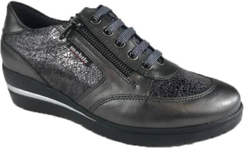 mephisto Damesschoenen Sneaker/Los Voetbed , Grijs, Dames