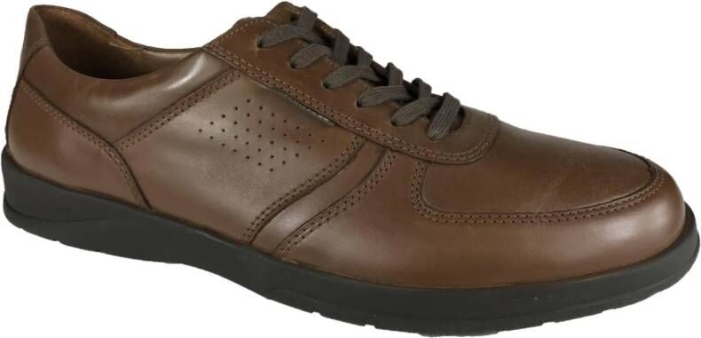 mephisto Herenschoenen Sneaker , Bruin, Heren