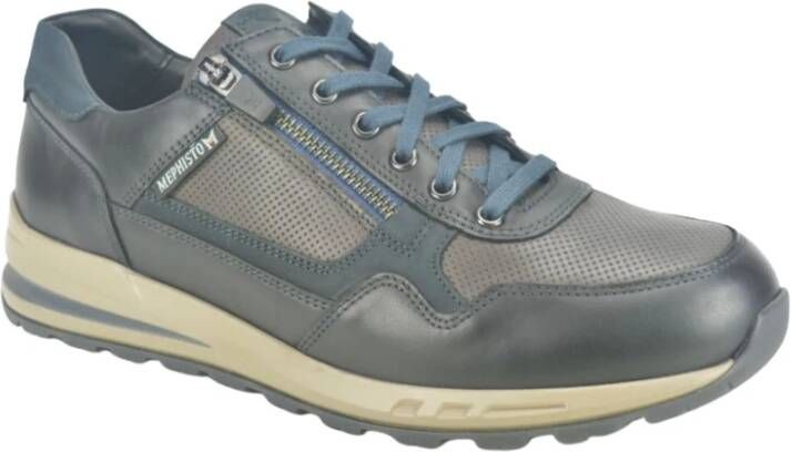 mephisto Sneakers , Blauw, Heren