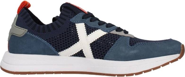 Munich Low Sneakers , Blauw, Heren