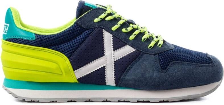 Munich Sneakers Blauw Heren
