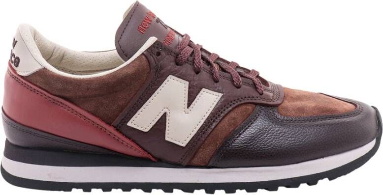 New Balance Men Shoes Sneakers Brown Ss23 , Bruin, Heren
