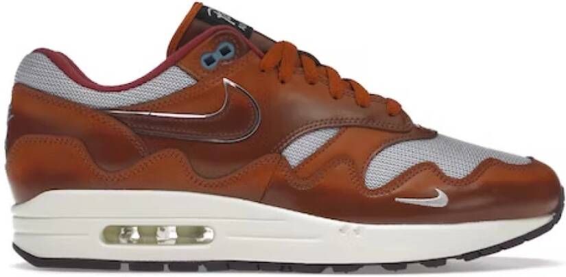 Nike AIR MAX 1 Patta THE Next Wave Dark Russett , Bruin, Heren