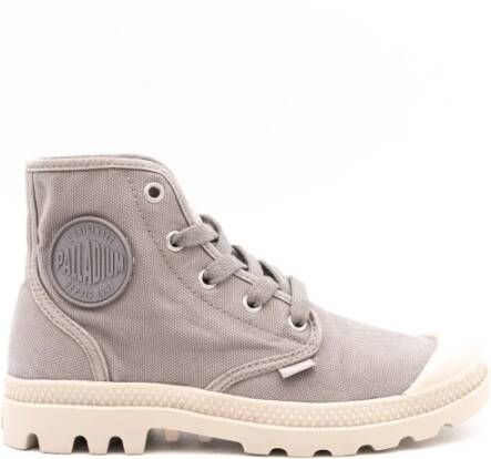Palladium Lace up Boots , Grijs, Dames