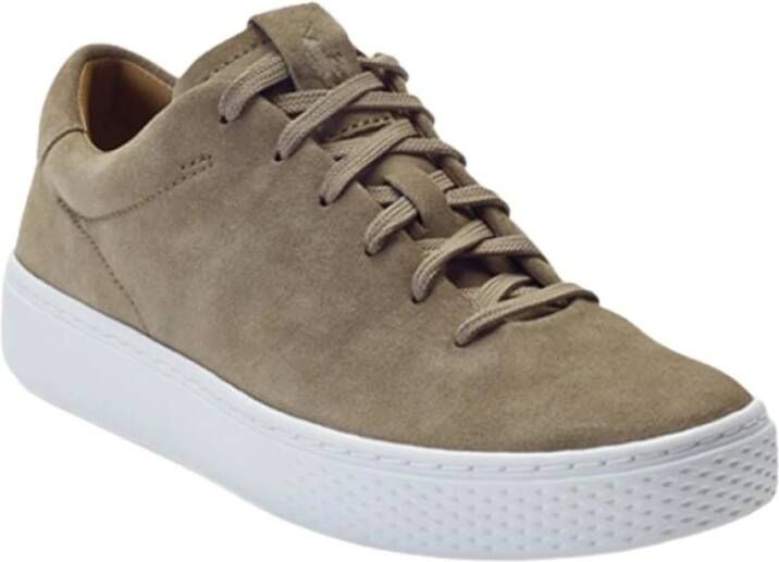 Polo Ralph Lauren Court Sneakers Athletic , Beige, Dames