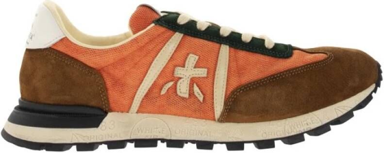 Premiata Johnlow Sneakers , Oranje, Heren