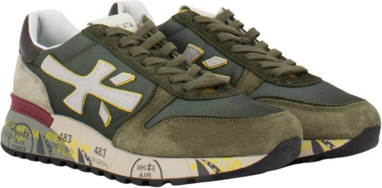 Premiata Mick Sneakers , Groen, Heren