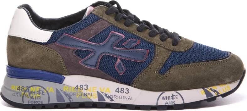 Premiata Mick Sneakers , Groen, Heren