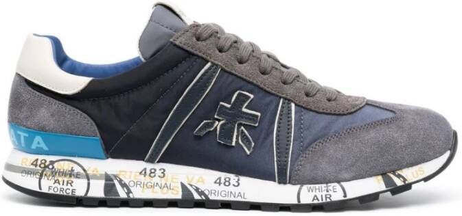 Premiata Prijs sneakers , Blauw, Heren