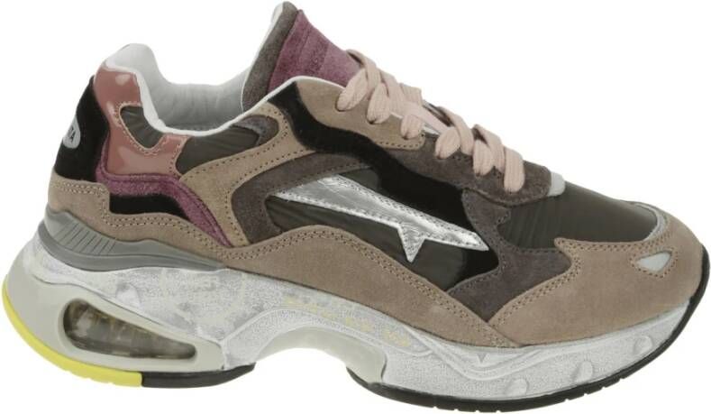 Premiata Sharkyd Sneakers , Beige, Dames