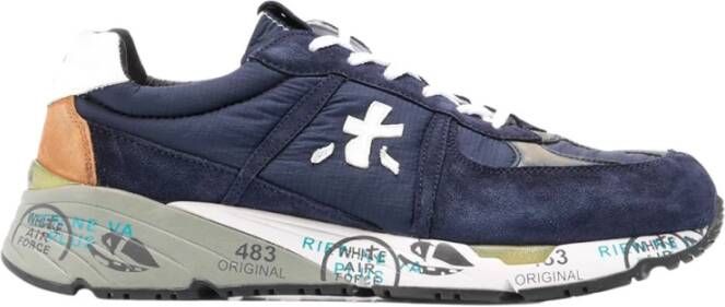 Premiata Sneakers , Blauw, Heren
