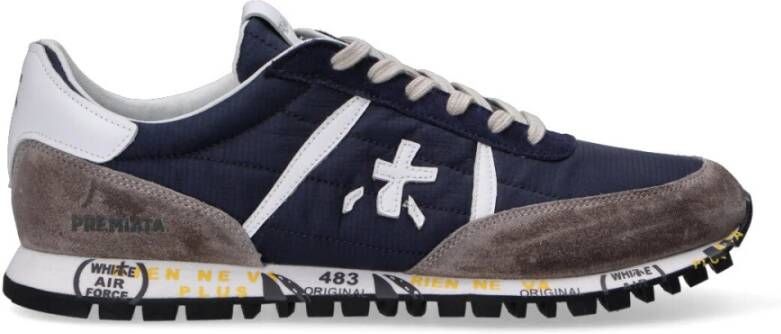 Premiata Sneakers Sean , Blauw, Heren