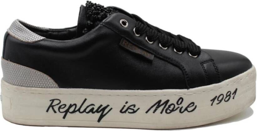 Replay Sneakers , Zwart, Dames
