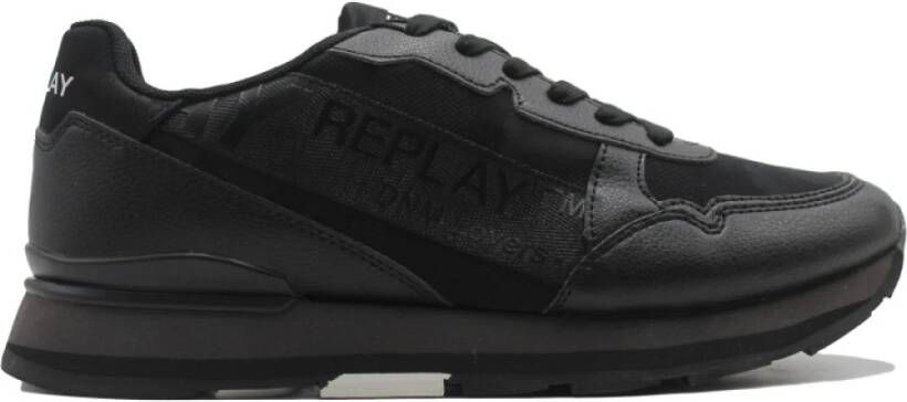 Replay Sneakers , Zwart, Heren