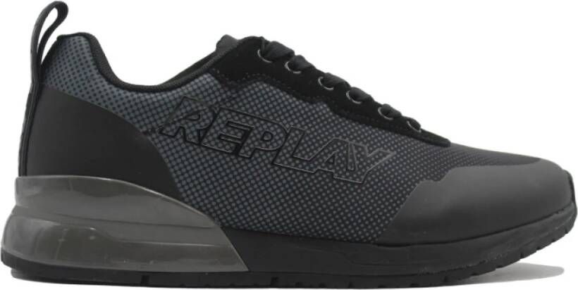 Replay Sneakers , Zwart, Heren