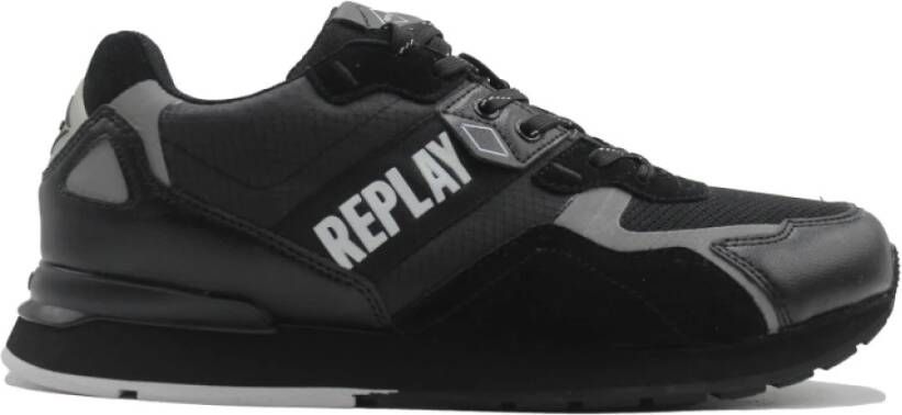 Replay Sneakers , Zwart, Heren
