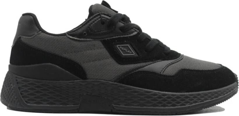 Replay Sneakers , Zwart, Heren