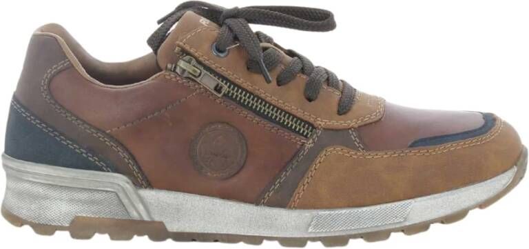 Rieker Herenschoenen Cognac 15130 , Bruin, Heren