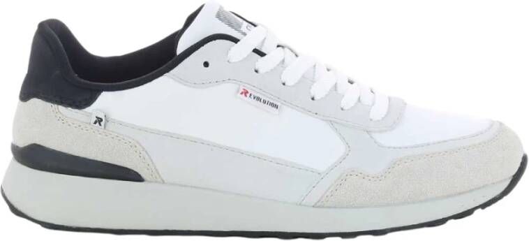 Rieker Schoenen Wit 07606 , Wit, Heren