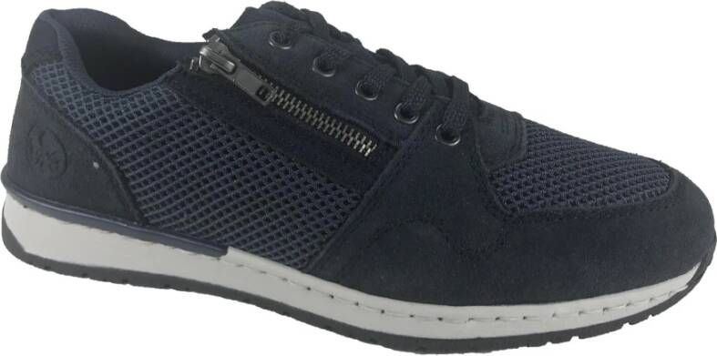 Rieker Sneakers , Blauw, Heren