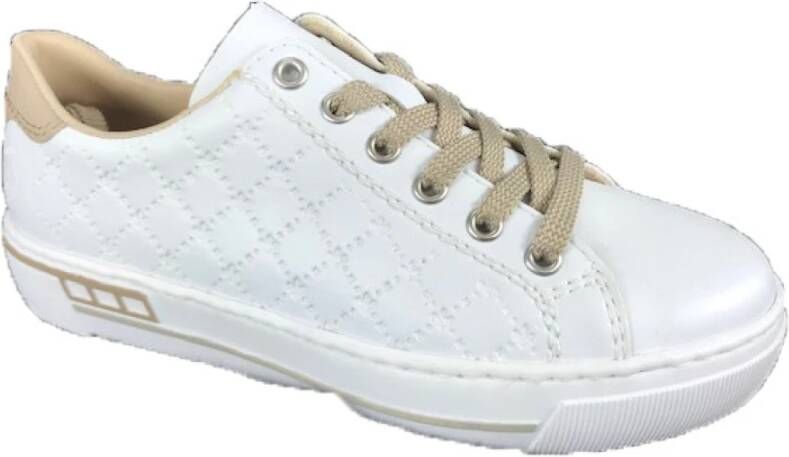 Rieker Sportschoenen , Wit, Dames