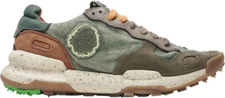 Satorisan Sneakers Groen Heren