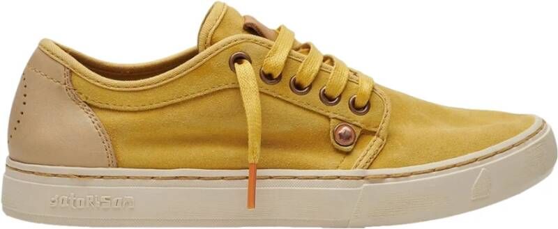 Satorisan Zapatilllas Heisi P16 Suede Pollen , Geel, Dames