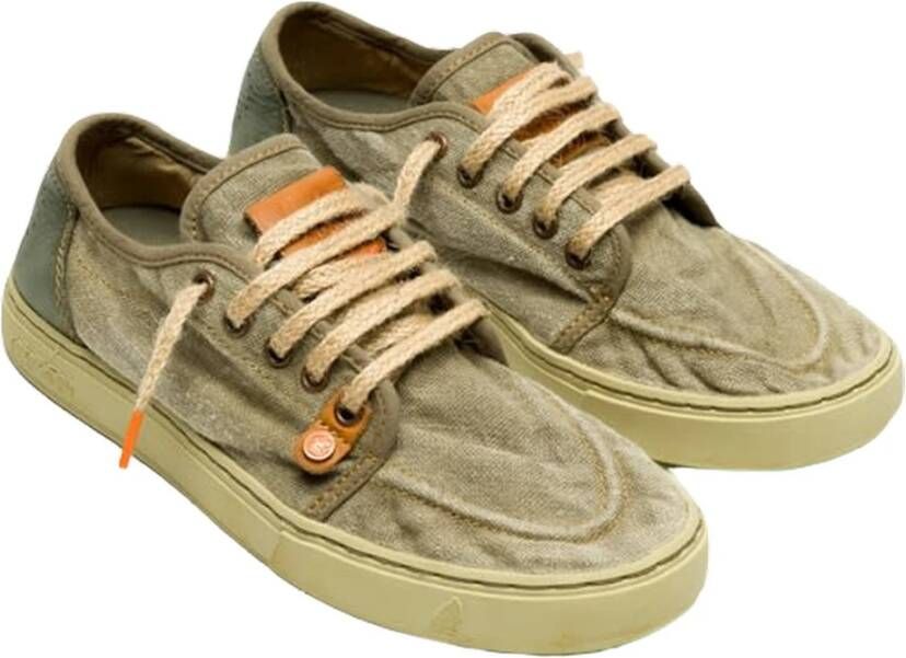 Satorisan Sneakers Groen Heren