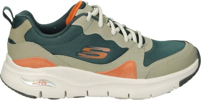 Skechers Sneakers Groen Heren