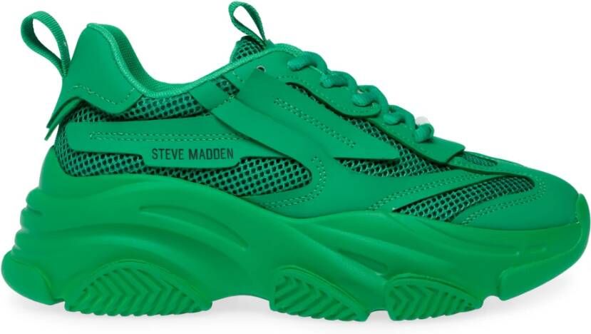 Steve Madden Bezit sneakers , Groen, Dames