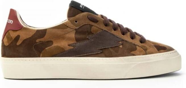 Stokton Blaze in Granada sneakers lacci , Bruin, Heren