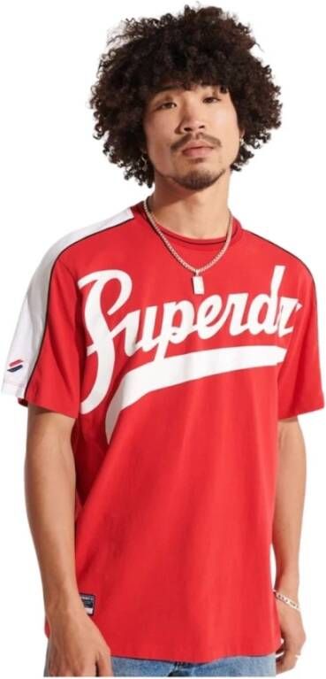 Superdry t shirt , Rood, Heren