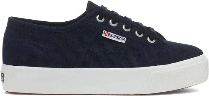 Superga Sneakers , Blauw, Dames