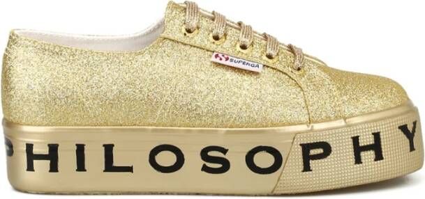 Superga Sneakers , Geel, Dames