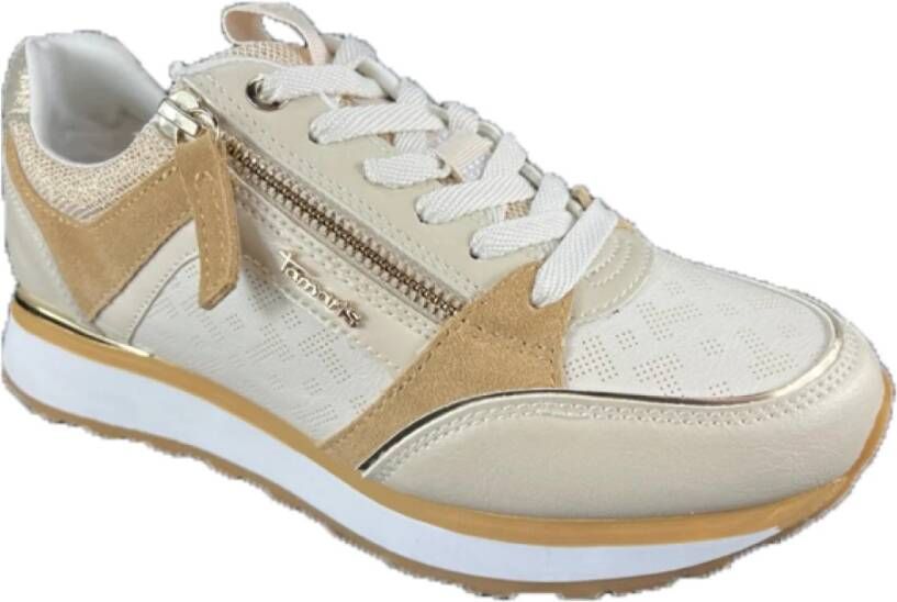 tamaris Schoenen Sneaker , Beige, Dames
