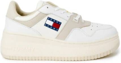 Tommy Hilfiger Jeans Women Sneakers , Beige, Dames