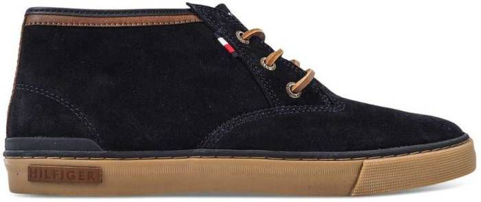 Tommy Hilfiger Suède sneakers , Bruin, Heren