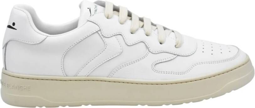 Voile blanche Laced Shoes , Wit, Heren