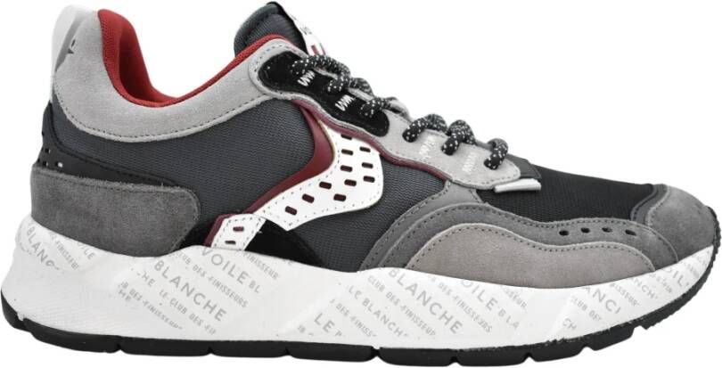 Voile blanche Lage Schoenen , Grijs, Heren