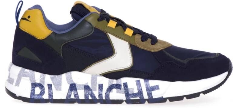 Voile blanche Sneakers White Sailing Club 16 , Blauw, Heren