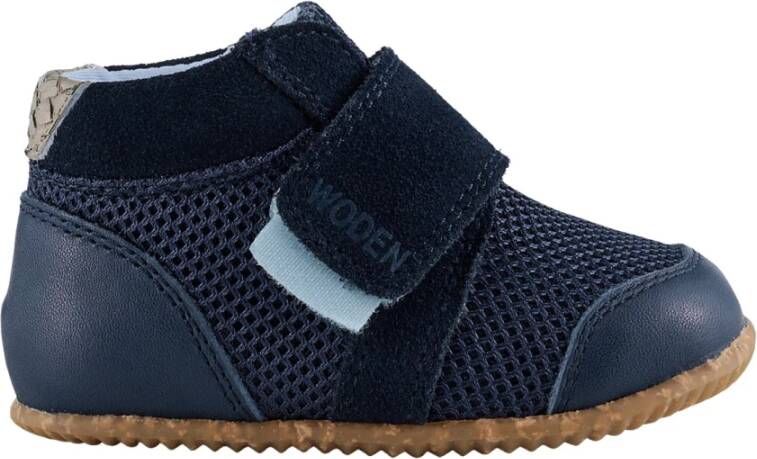 Woden Frigg mesh marine , Blauw, Heren