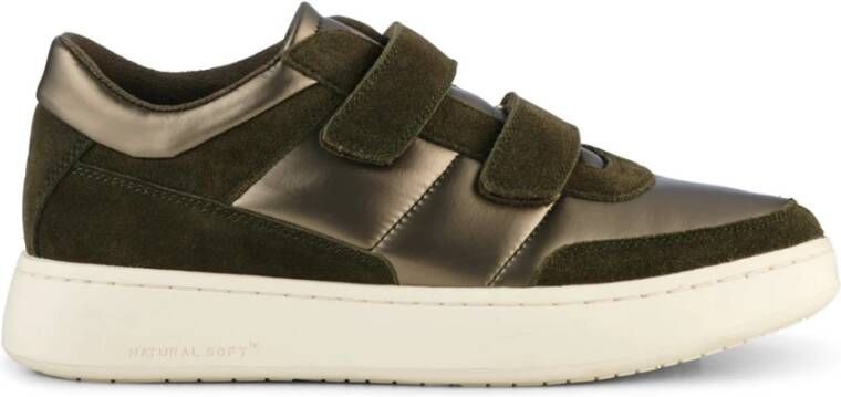 Woden Monica Metallic Nylon Moss , Zwart, Dames