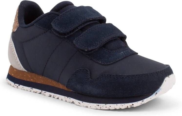 Woden Nor sneaker met su&#xE8;de details