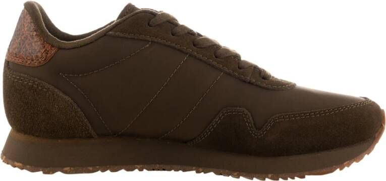 Woden Nora III leer , Groen, Dames