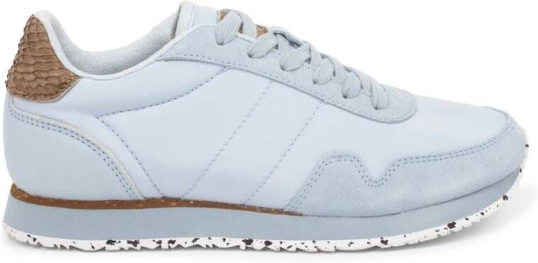 Woden Nora III sneakers , Blauw, Dames