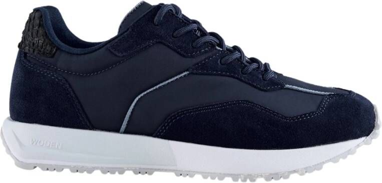 Woden Rose Nylon Dark Navy , Blauw, Dames