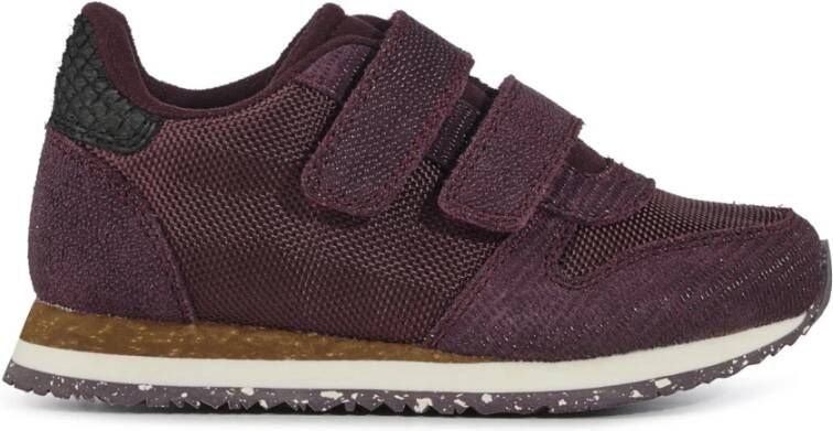 Woden Sandra Pearl Nylon Fudge , Paars, Dames